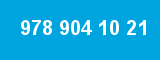978 904 10 21 978 904 10 21